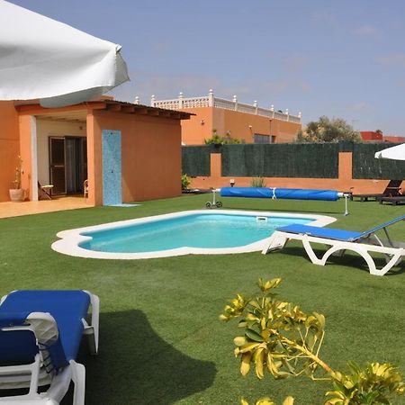 Eco Villa White Suite With Climatized Pool Caleta De Fuste Exterior foto