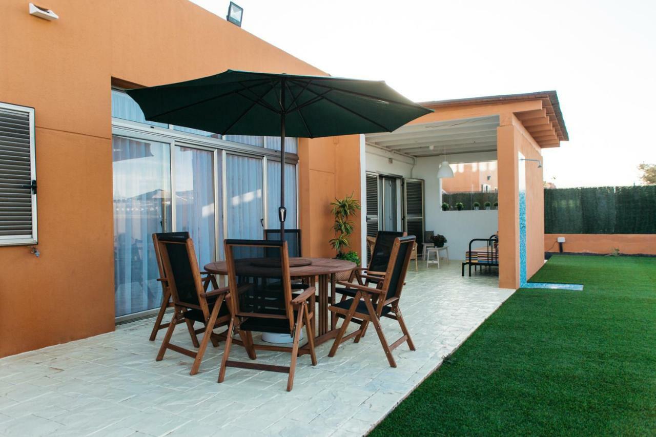 Eco Villa White Suite With Climatized Pool Caleta De Fuste Exterior foto